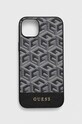 Чохол на телефон Guess iPhone 14 Plus 6.7" для телефону чорний GUHMP14MHGCFSEK