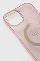 Guess husă pentru telefon iPhone 14 6.1" GUHMP14SHCMCGP roz AA00