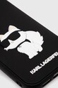 Obal na telefon Karl Lagerfeld iPhone 14 Pro 6.1" KLHCP14L3DRKHNK černá AA00