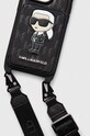 Karl Lagerfeld etui na telefon iPhone 14 Pro 6.1" KLHCP14LCSAKHPKK czarny AA00