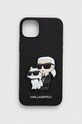 Karl Lagerfeld etui na telefon iPhone 14 Plus 6.7" na telefon czarny KLHCP14MSANKCPK