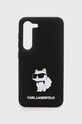 Karl Lagerfeld etui na telefon S23 S911 na telefon czarny KLHCS23SSNCHBCK