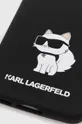 Θήκη κινητού Karl Lagerfeld S23 S911 μαύρο