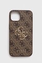 Etui za telefon Guess iPhone 13 6,1" za telefon smeđa GUHCP13M4GMGBR