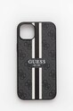 Θήκη κινητού Guess iPhone 14 Plus 6,7" για τηλέφωνο γκρί GUHMP14MP4RPSK