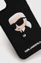 Θήκη κινητού Karl Lagerfeld iPhone 14 Plus 6,7" KLHCP14M3DRKINK μαύρο AA00