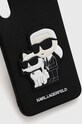 Θήκη κινητού Karl Lagerfeld A34 5G A346 KLHCA34SANKCPK μαύρο AA00