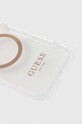 Guess telefon tok iPhone 14 Pro Max 6,7'' GUHMP14XHTRMD áttetsző AA00