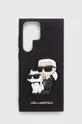 μαύρο Θήκη κινητού Karl Lagerfeld Galaxy S23 Ultra S918 Unisex