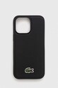 Lacoste husă pentru telefon iPhone 14 Pro Max 6,7" pentru telefon negru LCHMP14XPVCK