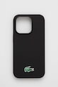 Lacoste etui na telefon iPhone 14 Pro 6,1" na telefon czarny LCHMP14LSLOK