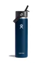 σκούρο μπλε Θερμικό μπουκάλι Hydro Flask Wide Flex Straw 24 OZ Unisex