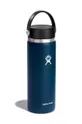 Θερμικό μπουκάλι Hydro Flask Wide Flex Cap σκούρο μπλε
