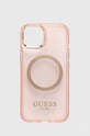 Etui za telefon Guess iPhone 13 6,1" za telefon roza GUHMP13MHTCMP