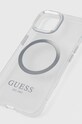 Etui za telefon Guess iPhone 14 6,1 GUHMP14SHTRMS srebrna AA00