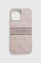 розовый Чехол на телефон Guess iPhone 13 Pro Max 6,7 Unisex