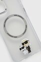 Кейс за телефон Karl Lagerfeld iPhone 13 6,1" KLHMP13MHNKCIT прозрачен AA00