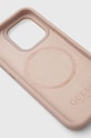 Guess etui na telefon iPhone 14 Pro 6.1 GUHMP14LU4GPRP różowy AA00