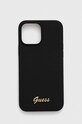 Θήκη κινητού Guess iPhone 13 Pro Max 6,7 για τηλέφωνο μαύρο GUHCP13XLSLMGBK