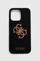 Guess etui na telefon iPhone 13 Pro / 13 6,1" na telefon czarny GUHCP13LLS4GGBK