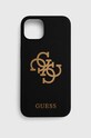 Guess etui na telefon iPhone 13 6,1 na telefon czarny GUHCP13MLS4GGBK