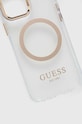 Чохол на телефон Guess iPhone 12/ 12 Pro 6,1" GUHMP12MHTRMD золотий AA00