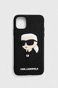 Karl Lagerfeld etui na telefon iPhone 11/Xr na telefon czarny KLHCN613DRKINK