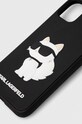Karl Lagerfeld etui na telefon iPhone 11/ XR KLHCN613DRKHNK czarny AA00