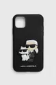 μαύρο Θήκη κινητού Karl Lagerfeld iPhone 11/ Xr Unisex