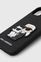 Karl Lagerfeld Husă pentru telefon iPhone 11/ Xr KLHCN61SANKCPK negru AA00