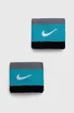 niebieski Nike opaski na nadgarstek 2-pack Unisex