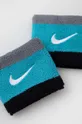 Nike opaski na nadgarstek 2-pack niebieski