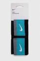 Akcesoria Nike opaski na nadgarstek 2-pack N.000.1565.017 niebieski