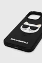 Θήκη κινητού Karl Lagerfeld iPhone 13 Pro Max 6,7 μαύρο