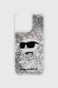 ασημί Θήκη κινητού Karl Lagerfeld iPhone 14 Pro Max 6,7 Unisex