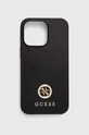 Θήκη κινητού Guess iPhone 13 Pro 6.1 για τηλέφωνο μαύρο GUHCP13LPS4DGPK