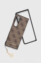 Θήκη κινητού Guess F946 Z Fold5 GUHCZFD5GF4GBR καφέ AA00