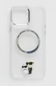 διαφανή Θήκη κινητού Karl Lagerfeld iPhone 13 Pro Max 6,7 Unisex