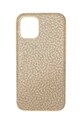 Swarovski etui na telefon IPHONE 12 PRO MAX na telefon złoty 5616375