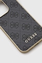 Guess etui na telefon iPhone 15 Pro 6.1 GUHCP15LGF4GGR szary AA00