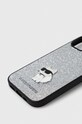 Puzdro na mobil Karl Lagerfeld iPhone 15 6.1 KLHCP15SGCNPSG strieborná AA00