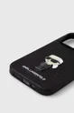 Чохол на телефон Karl Lagerfeld iPhone 15 Pro 6.1 чорний