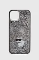 transparente Karl Lagerfeld custodia per telefono iPhone 15 Plus 6.7 Unisex