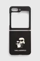 čierna Puzdro na mobil Karl Lagerfeld Sam Z Flip5 F731 Unisex