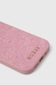 Obal na telefon Guess iPhone 15 Pro 6.1 GUHCP15LP4EPMP růžová AA00