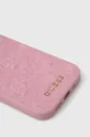 Guess custodia per telefono iPhone 15 Pro 6.1 rosa