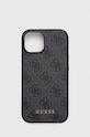 Θήκη κινητού Guess iPhone 15 6.1iPhone 15 / 14 / 13 6.1" για τηλέφωνο γκρί GUHCP15SG4GFGR