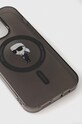 Чохол на телефон Karl Lagerfeld iPhone 15 Pro 6.1 KLHMP15LHFCKNOK чорний AA00