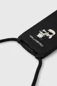 Puzdro na mobil Karl Lagerfeld iPhone 15 6.1 čierna