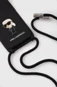 Karl Lagerfeld custodia per telefono iPhone 15 6.1 nero
